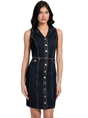 Robe Eco Destiny GUESS noire premium une confection éco-responsable d'exception - 5