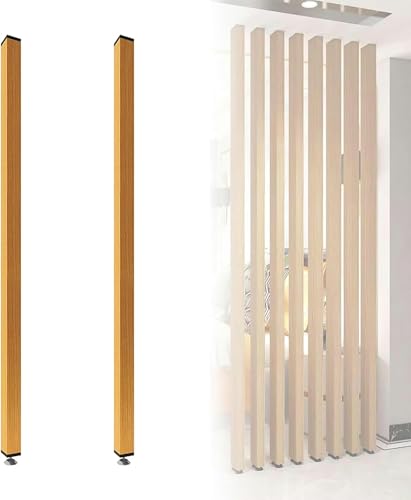 Poteau de séparation de pièce pour séparer l'entrée du salon sans travaux lourds