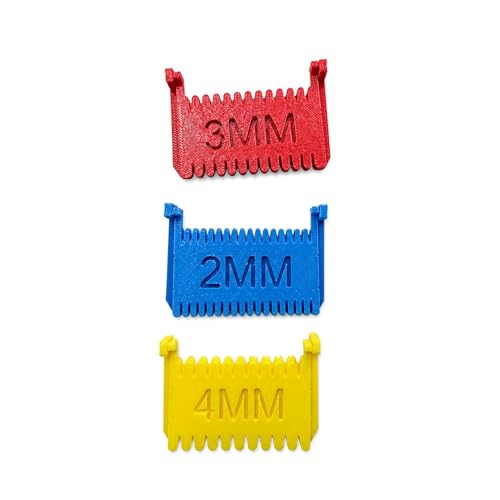 3pcs Clip-On Sewing Ruler,Sewing Clips for Fabric, Hand Edge Stitch