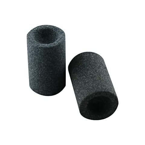 HSCGIN Dart Sharpener 2PCS Round Sharpening Sand Stone for Dart Steel Tip Needle Cover