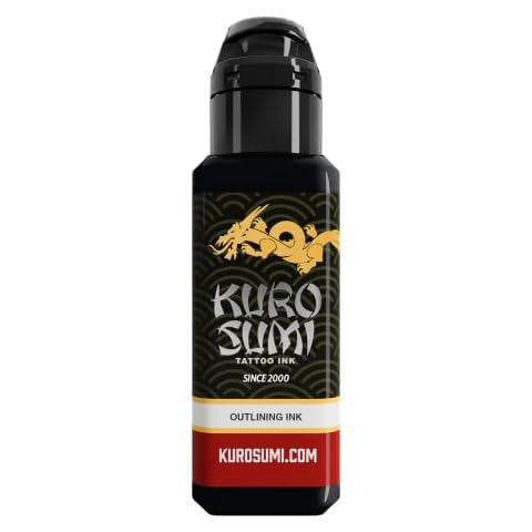 Kuro Sumi Outlining Ink, Vegan Friendly, Professional Ink 1.5oz Cover