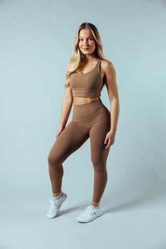 Sujetadores deportivos Lifters Wear Pure Mokka M que evitan rozaduras