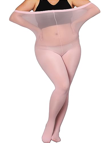 Medias de talla grande para oficina y eventos pantimedias de cintura alta