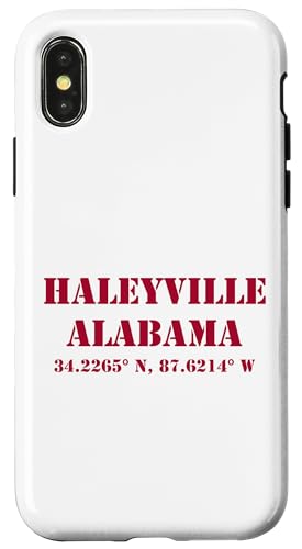 Haleyville Alabama Coordinates ���y�Y �X�}�z�P�[�X iPhone X/XS �p