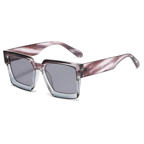 Lunettes de soleil punk rétro pour femmes et hommes avec protection UV400 et verres bonbon