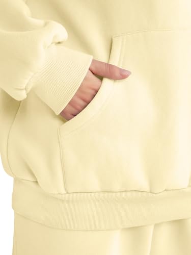 Image of AUTOMET Womens 2 Piece Lounge Sweatsuit Fall Fashion Matching Sweat Sets | Oversized Fall Hoodies & Baggy Jogger Sweatpants Fashion 2026 Outfits