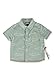 Sigikid Baby Jungen Hemd Langarm Shirt mit Druckknöpfen Leichter Batist aus Bio-Baumwolle