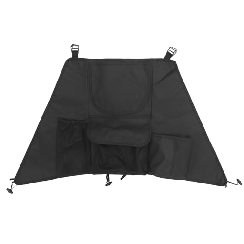 FUNOMOCYA Bolso Organizador para Carrito de Ñiño de Tela Oxford con Múltiples Bolsillos y Portavasos Adecuado para Viajes