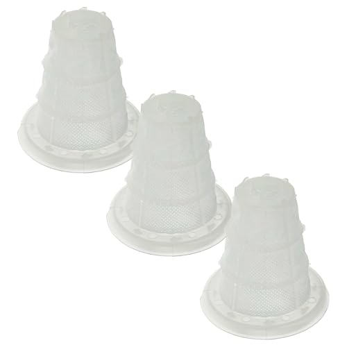 vhbw 3X Staubsaugerfilter kompatibel mit Black & Decker Dustbuster DV1205TN, DV1205EN, DV1205, CHV1408 Staubsauger - Schmutzfilter, Filtereinheit