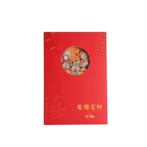 Carnet de notes A5 en papier creux sculpté main pour offrir des vœux de succès