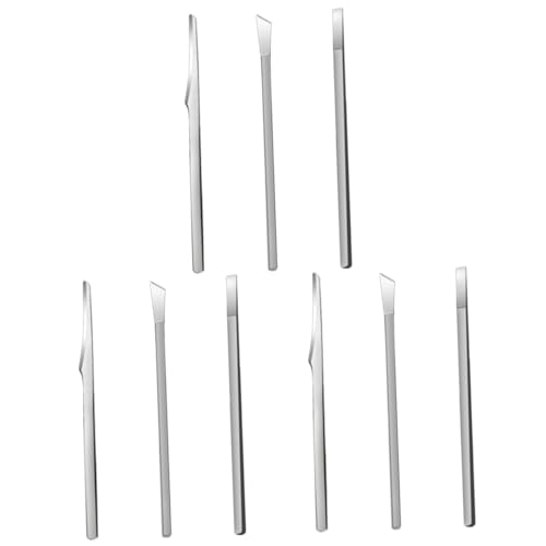 SOESFOUFU 3sets Pedicure Knife Set Ingrown Toenail Blade Tool Cuticle Cutters and Foot Scraper for Professional Foot Care 3pcs*3