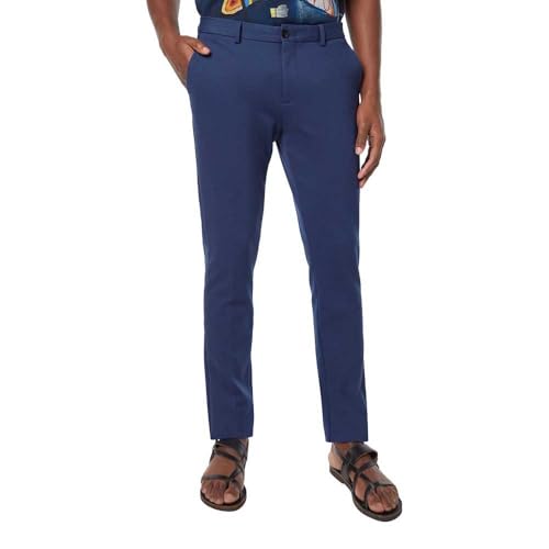 Scotch & Soda Mott Chino, Pantaloni, Uomo, Atlantic Blue-410, 28W / 32L
