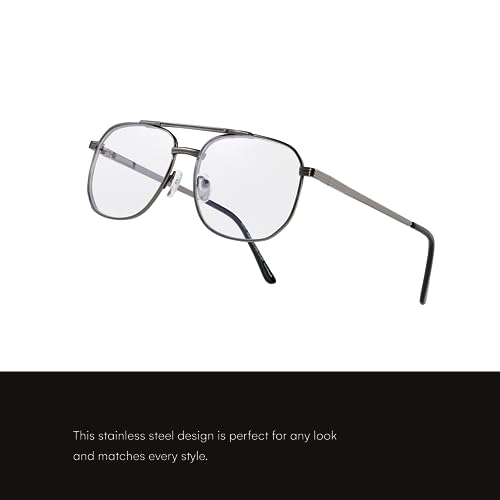 Image of Readerest Blue Light Blocking Reading Glases, fashionable for men and women, Anti Glare, Anti Eyestrain, UV protection, nearsighted glasses for distance