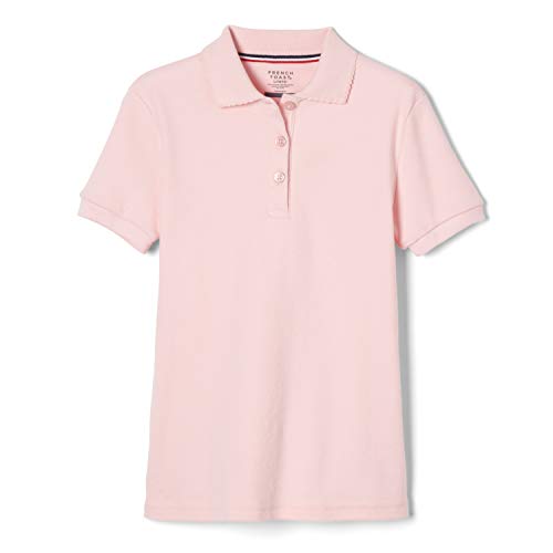 French Toast SA9423 Girls' Big Short Sleeve Polo Shirt thumb #1