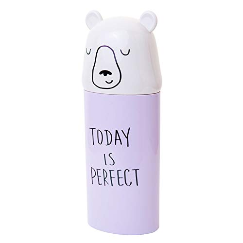 FUVOYA - Estuche para cepillos de dientes (polipropileno, plástico, antibacteriano) Cover