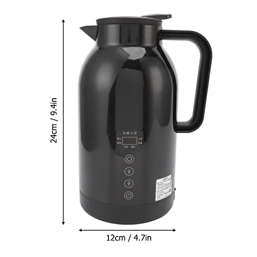 Tetera eléctrica portátil acero inoxidable 1.3 L miniatura 6