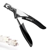 Nagelknipser für Acryl-Nägel, Maniküre-Werkzeug aus Edelstahl mit manuellem Schnitt, Nagelknipser für Spitze, für Zuhause, Reisen, Schönheitssalon, Frauen, Männer, Haustiere, Princ
