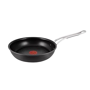 TEKNICAL. Tefal H9020444 Jamie Oliver Hard Anodised Premium Series Frypan – 24cm, Black