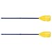 ABS Rowing Oars, Two Person Boat Paddle, Canoe Paddles for Rubber Canoes and Lifeboats, Lightweight and Portable with Non Slip Handle for Leisure and Emergency Use