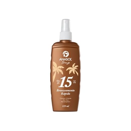 Anasol Óleo Bronzeador Spray FPS 15-125 ml