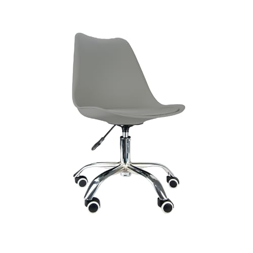 Recopilación de Silla Empresarial de esta semana. 50 CUORY Silla Oficina Acolchonada Tulip Giratoria con Ruedas Silla Eames con Ruedas Silla Ejecutiva De Escritorio con Asiento Acojinado, Altura Ajustable para Trabajo De Oficina,...