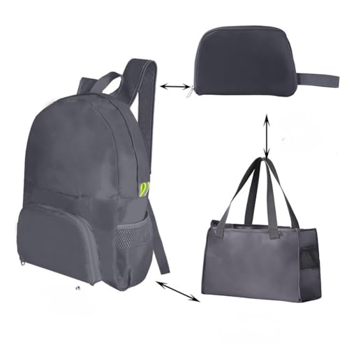 Mochila plegable compacta impermeable para viaje y senderismo miniatura 1