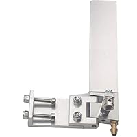 CENPEK Ruder aus Aluminiumlegierung, 95 mm, ferngesteuertes Boot, Wasserruder, absorbierendes Lenkruder