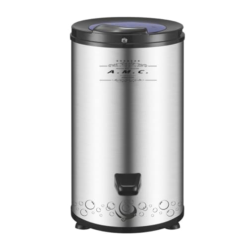 A.M.C. Asciugatrice Centrifuga Inox, Asciugabiancheria Portatile Salvaspazio, Asciugapanni...