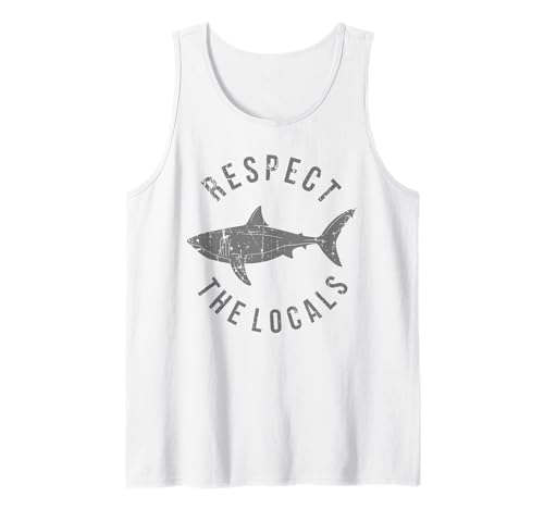 Respect The Locals Shark Ocean Animal Rights Biology Life Tank