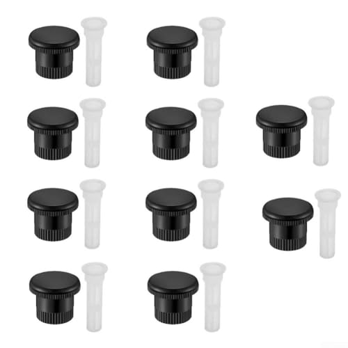 Set di ugelli spray per sistema Hunter, con filtri e coperchi di ricambio per aggiornare l'irrigazione del giardino per un uso efficiente dell'acqua, in plastica bianca e nera, confezione da 20 (set
