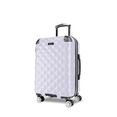 Image of Kenneth Cole REACTION Diamond Tower Collection Lightweight Hardside Expandable 8-Wheel Spinner Travel Luggage, Lavender, 3-Piece Set (20 inch, 24 inch, & 28 inch)