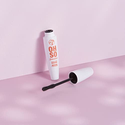 W7 Oh So Sensitive Hypoallergenic Mascara - Black Mascara For Sensitive Eyes With Vitamin E - Vegan - Image 5