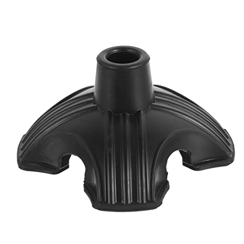 SEWOART 松葉杖 滑り止め マット グリップ ハンドル アイゼン チップ ポータブル ウォーキング スティック 用 クワッド ウォーキング スティック アクセサリー エンド インフレータブル