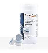 Coffeefair 2-Phasen Reinigungstabletten für Kaffeevollautomat 25 Stk | Kompatibel und getestet fü...
