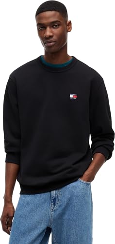 Sweat à enfiler Tommy Jeans TJM Reg Badge Crew pour vos sorties citadines