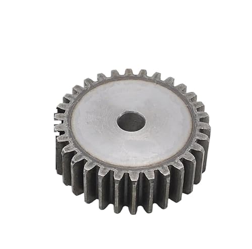 Bevel Gear Pinion Hardware Mechanical 1pcs 3 Mod Spur Gear 10-25 Teeth Thickness 30mm Carbon Steel Transmission Pinion Gear(21 Teeth OD 69mm)