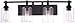 Craftmade 56404-ESP Romero Outdoor Wall Sconce, 4-Light 240 Total Watts, Espresso
