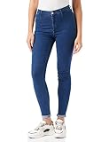 Corte ajustado Only Onlblush Life HW SK-Caja para Leggings Jeans, Dark Azul Denim, M para Mujer