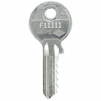 EasyKeys Replacement Key for Ahrend F12422 Instruction Manual