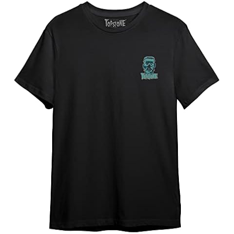 TOPSTONE Horror Men's Franky Shirt Black (Large) Cover