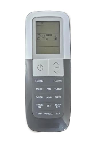 Image of Better Quality Compatible for Voltas AC Remote | WiFi ADJ /AQI /V Swing /H Swing /Saver /Lamp /Turbo Button Window /Split 1.5 ton 2.0 ton 3 Star 5 Star