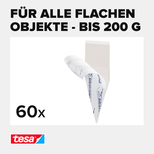 tesa Powerstrips POSTER - 3 x 20 doppelseitige Klebestreifen – Ansicht 3