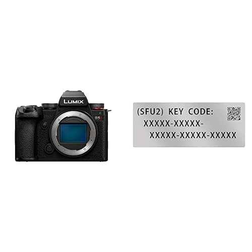 Image of Panasonic LUMIX DC-S5M2BODY Mirrorless Camera with LUMIX S1 Filmmaker Profile Unlock Software Key (DMW-SFU2)