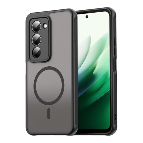 Image of Compatible with REDMI 15 (171mm) Case Cover,Compatible with MagSafe,Anti-Fall,Compatible with Xiaomi Redmi 15 (171mm) 25062RN2DY Cell Protective Phone Case Black