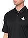 Adidas Men's Club Tennis Climacool 3-Stripes Polo Shirt, Black, Large