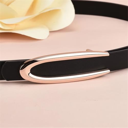 Rfmfkkg Women's Skinny Leather Belt Ladies Solid Color Thin Waist Belt Buckle For Jeans Accessories4