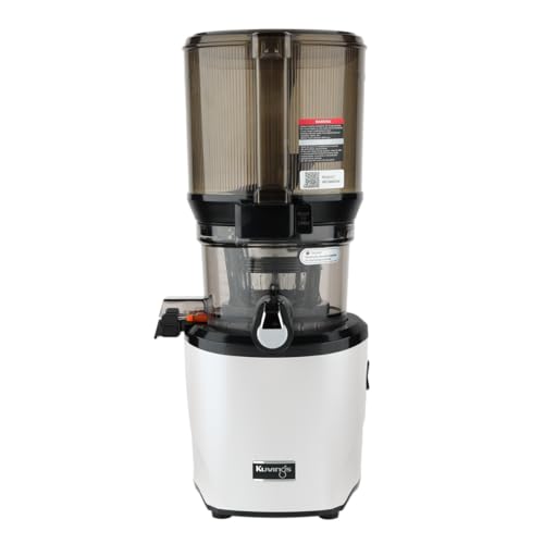 Kuvings Slow Juicer AUTO10S Premium Entsafter Gemüse und Obst Testsieger 3L l Leicht zu Reinigen l BPA Frei l Extra Leise l 200W l 15 Jahre Garantie (Matte White)