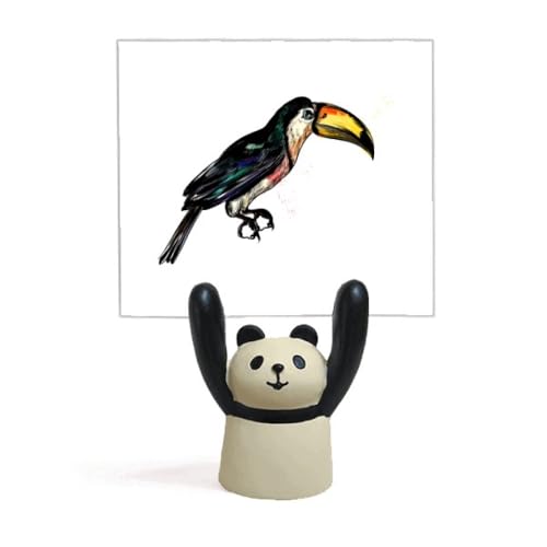Porte-mémo oiseau tropical dessin animé pour égayer une chambre d'enfant