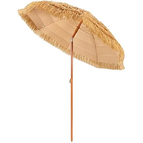 TANGZON 1.9M/2M Hawaiian Umbrella with Tilt Cover