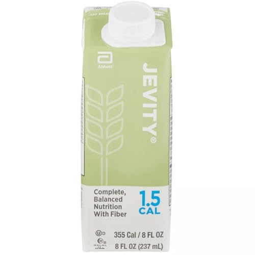 Jevity 1.5 Cal High Protein Nutrition with FOS 8-Ounce Cartons (Pack of 24)